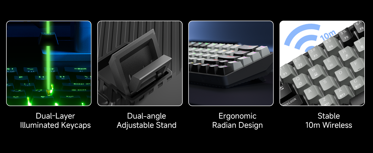 wireless gaming keyboard