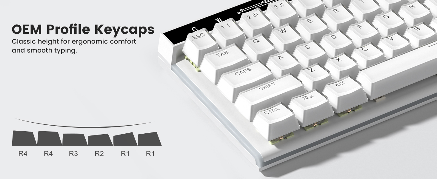 OEM Profile Keycaps