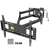 FORGING MOUNT Long Reach TV Wall Bracket Mount Swivel Tilt Full Motion TV Bracket 43 inch Articul...