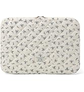 Puffy Laptop Sleeve 13-15.6 Inch Cute Quilted Laptop Protective Case Padded Floral Computer Sleev...