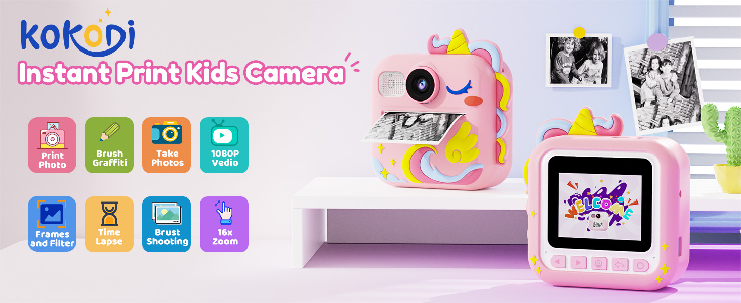 kids instant camera