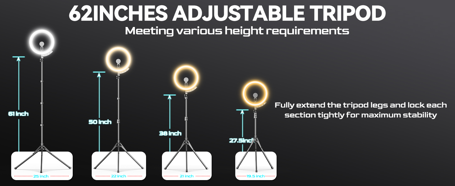 ring light tripod