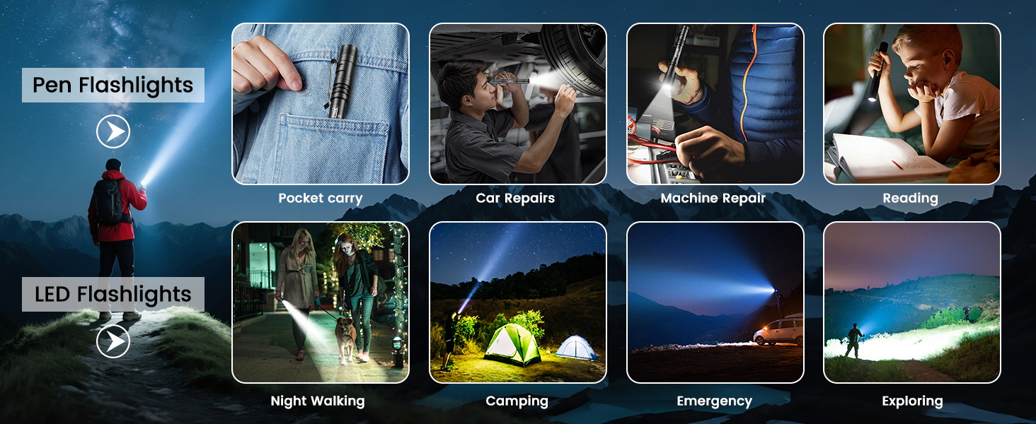 linternas led recargables de alta potencia