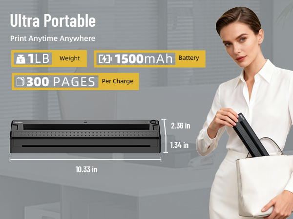 Portable Wireless Printer