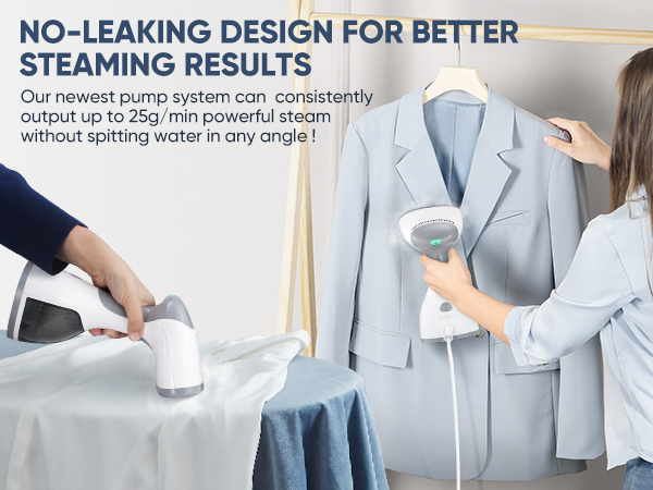 Steamer for Clothes, Kolohoso 1500W Fast Heat Up Handheld Garment Steamer