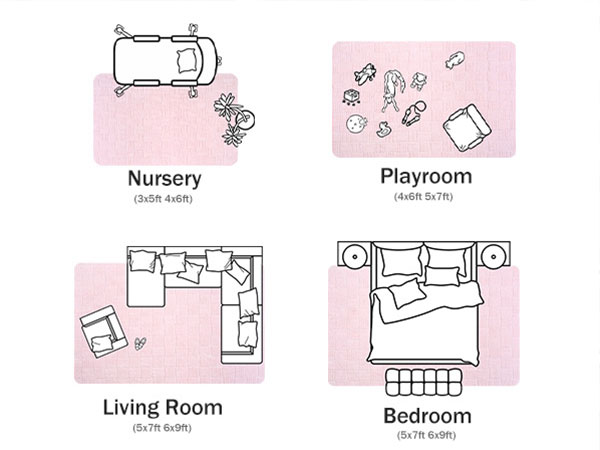 bedroom area rug