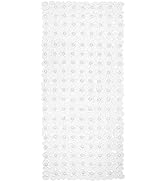 YINENN Pebble Bath and Shower Mats for Bathrooms Safety 35 L x 16 W, Clear