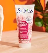 St. Ives Gentle Smoothing Face Scrub Our Gentlest Scrub Yet Rose Water and Aloe Vera Made with 10...