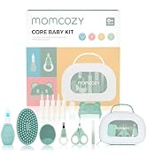 Momcozy Core Baby Kit, Baby Shower &amp; Registry Essential Kit for Grooming&amp;Health&amp;Cleansing Care, I...