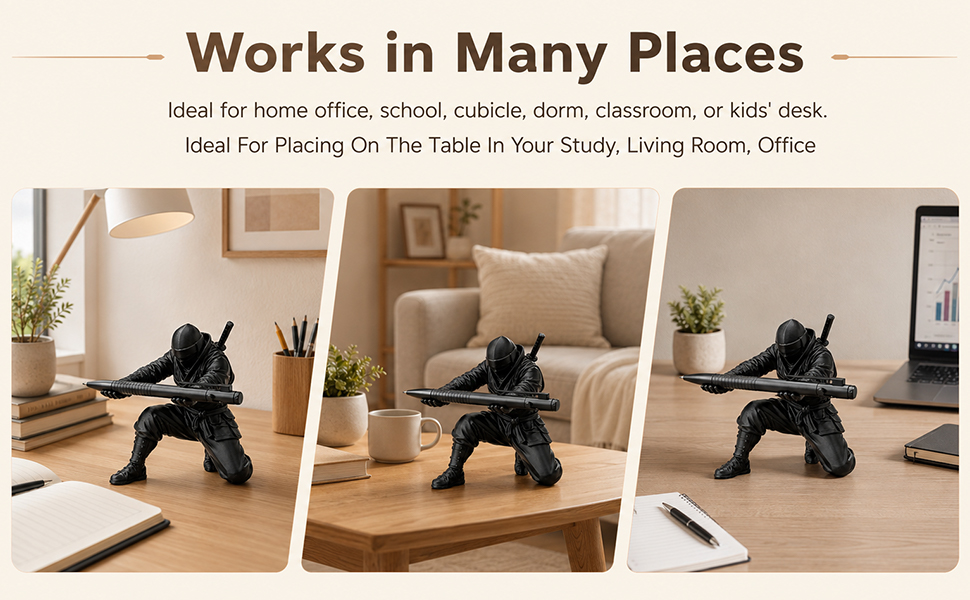 The Ultimate Unique Gift | Ninja Pen Holder for Desk That Everyone Wants