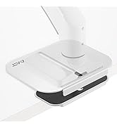 AVLT Adjustable Reinforcement Plate Bracket Mount for Fragile Tabletop - Supports Monitor Stand w...