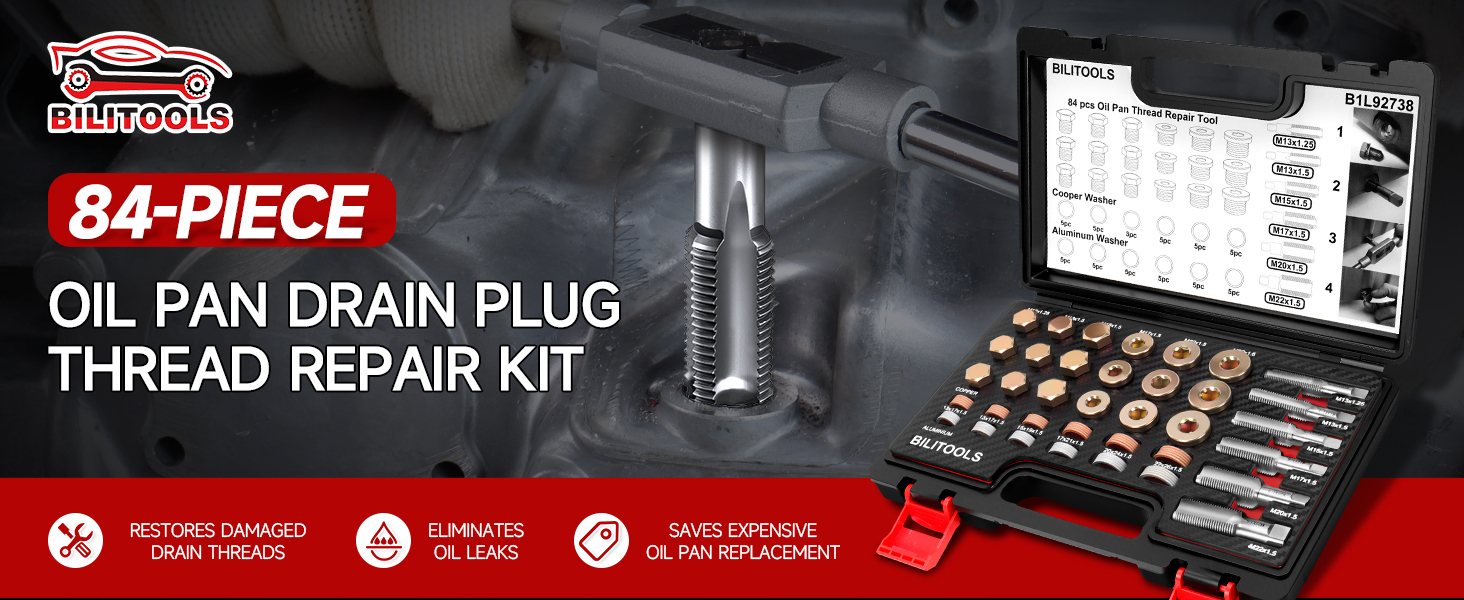 oil pan drain plug repair kit