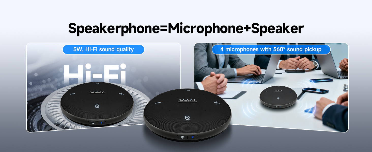 speaker with microphone