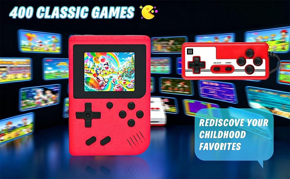 Retro Handheld Games Console