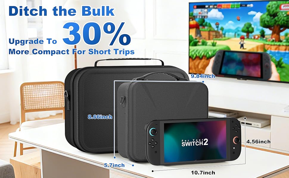 Ditch the Bulk upgrade To 30% More Compact For Short Trips