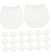 DOITOOL 10 Pairs Half Socks Mens High Heels Flat Socks for Men High Heel Pads Half Socks for Wome...