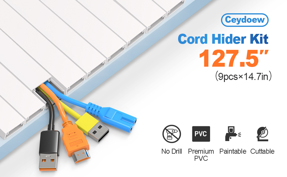 wire hiders for tv on wall