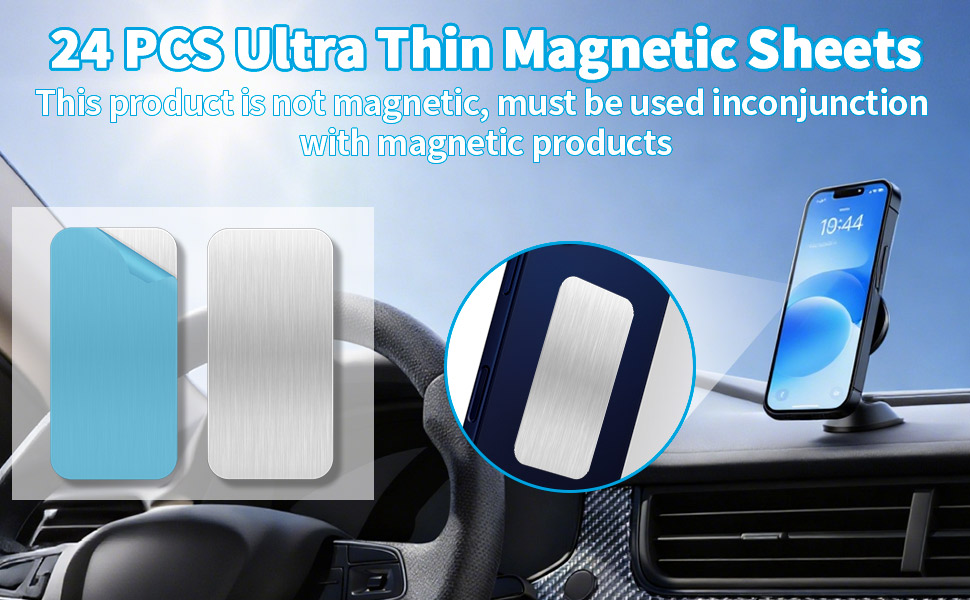 Metal Plates for Magnetic Mount