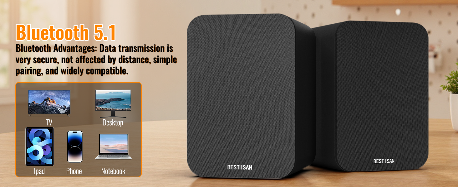 Bookshelf speakers bluetooth