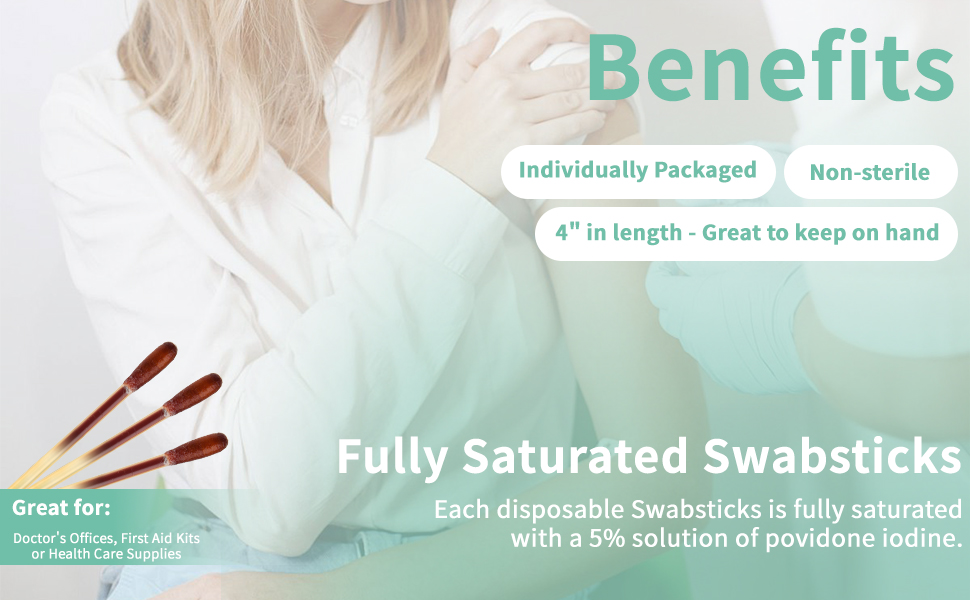 Cotton Iodine Swabs
