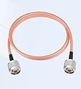 N Male to N Male RG400 Coaxial Cable Jumper