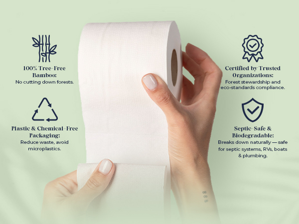 toilet paper Bamboo