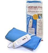 Advocate Moist &amp; Dry Heat Pad with Flexible &amp; Soft Cover, Controllable Level Settings High, Mediu...
