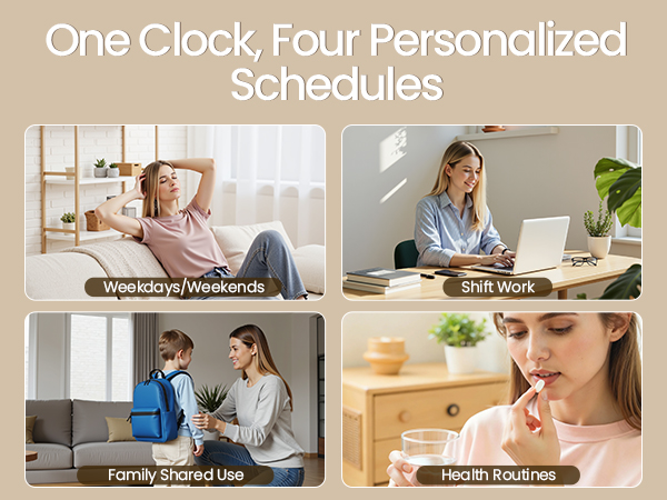 4 Personalized Schedules