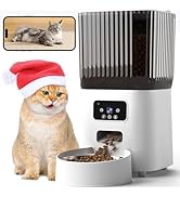 Sandpoy Automatic Cat Feeder with Camera, 1080P Live Video with Night Vision, 6L/25 Cups Timed Ca...