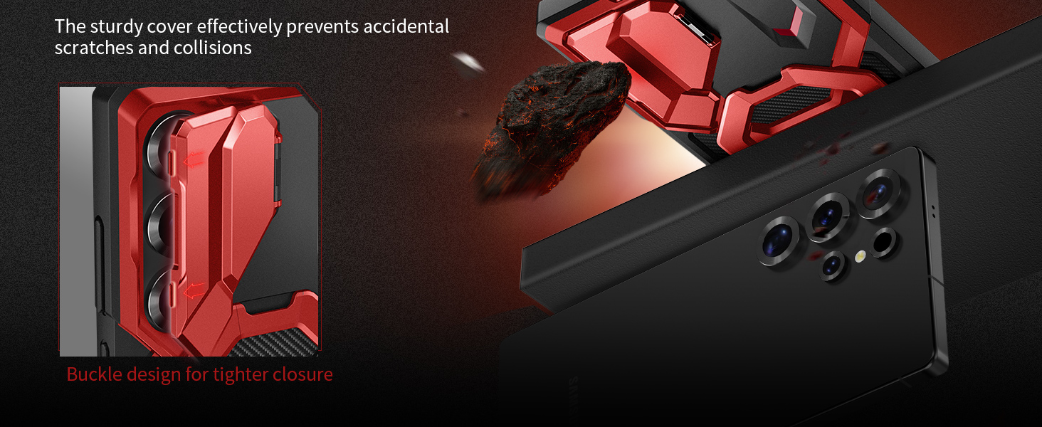 S25 Ultra Case with Ring Stand