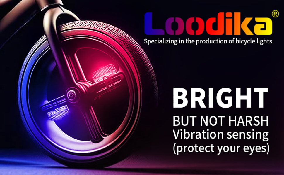 bike wheel lights rechargeable