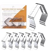 Temp Probe Clip 6 Pack - Four Holes Grill Temperature Probe Holder Clips for All Universal Probe,...