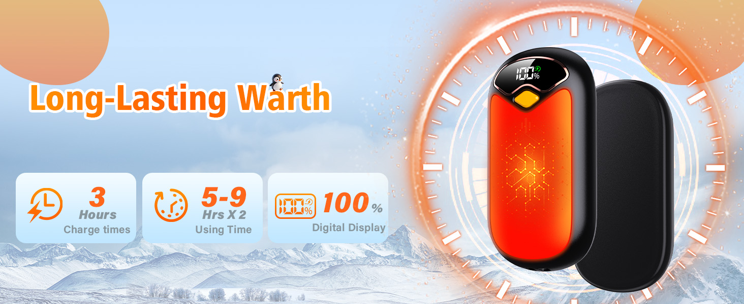 electric hand warmer 2 pack