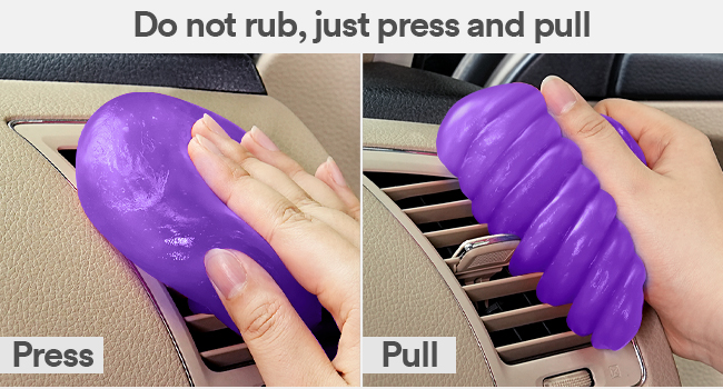 Car Cleaning Gel Purple