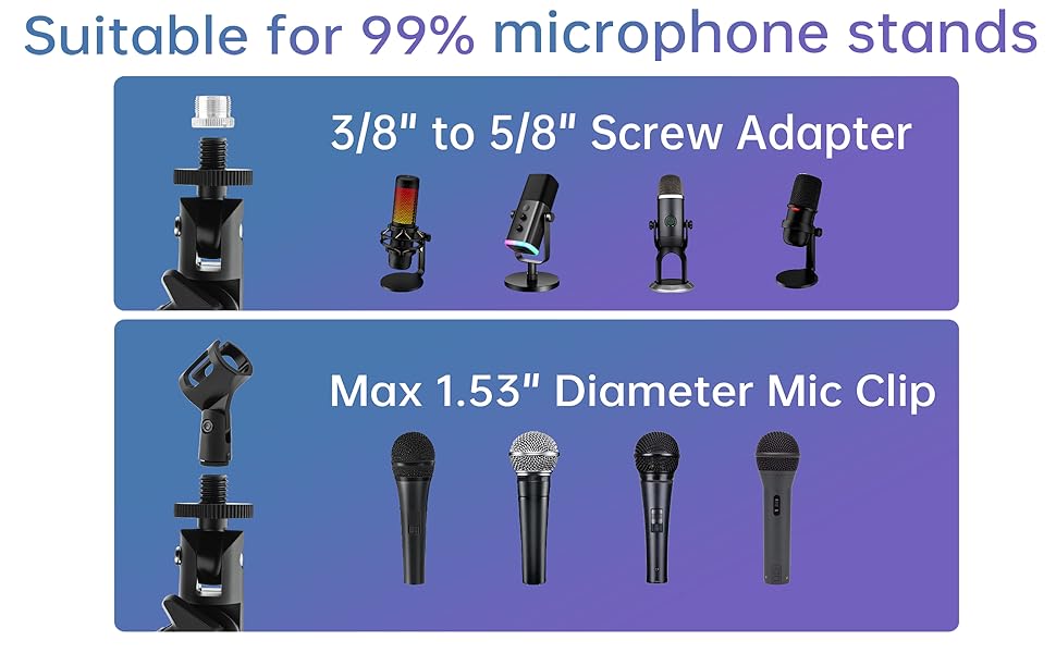 Desk Cup Holder 4 in 1 Detachable Clamp-on Under Desk