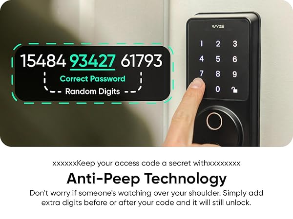 Wyze Lock Bolt v2 Anti Peep