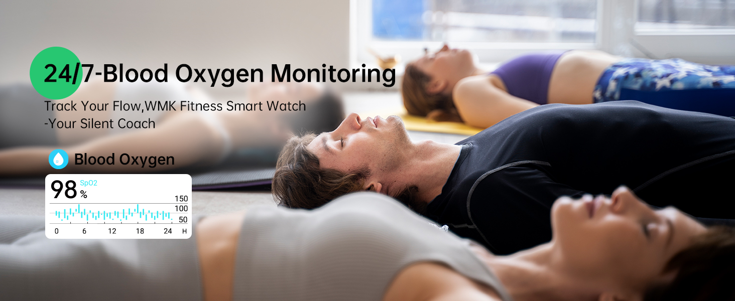 fitness tracker with blood oxygen monitor
