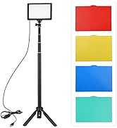 Andoer USB LED Video Light Kit Photography Lighting 3200K-5500K 120pcs Beads 14-Level Dimmable wi...