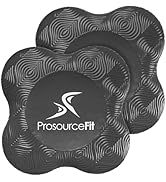 ProsourceFit Yoga Knee Support Pads Set of 2, Non-Slip Knee Pad for Yoga, Pilates, Meditation, an...