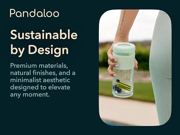 Pandaloo Glass Tumbler
