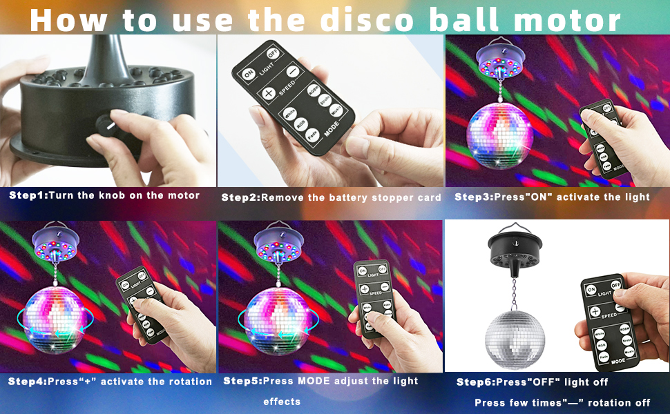 disco ball motor