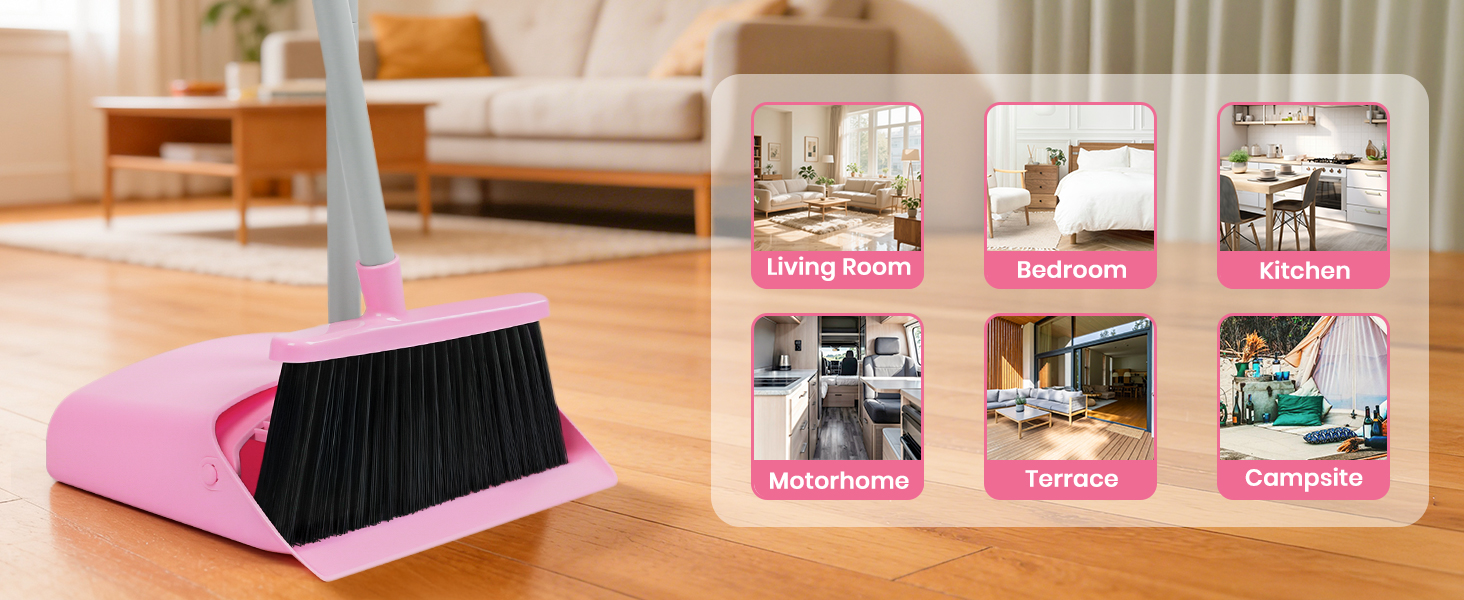 broom and dustpan set