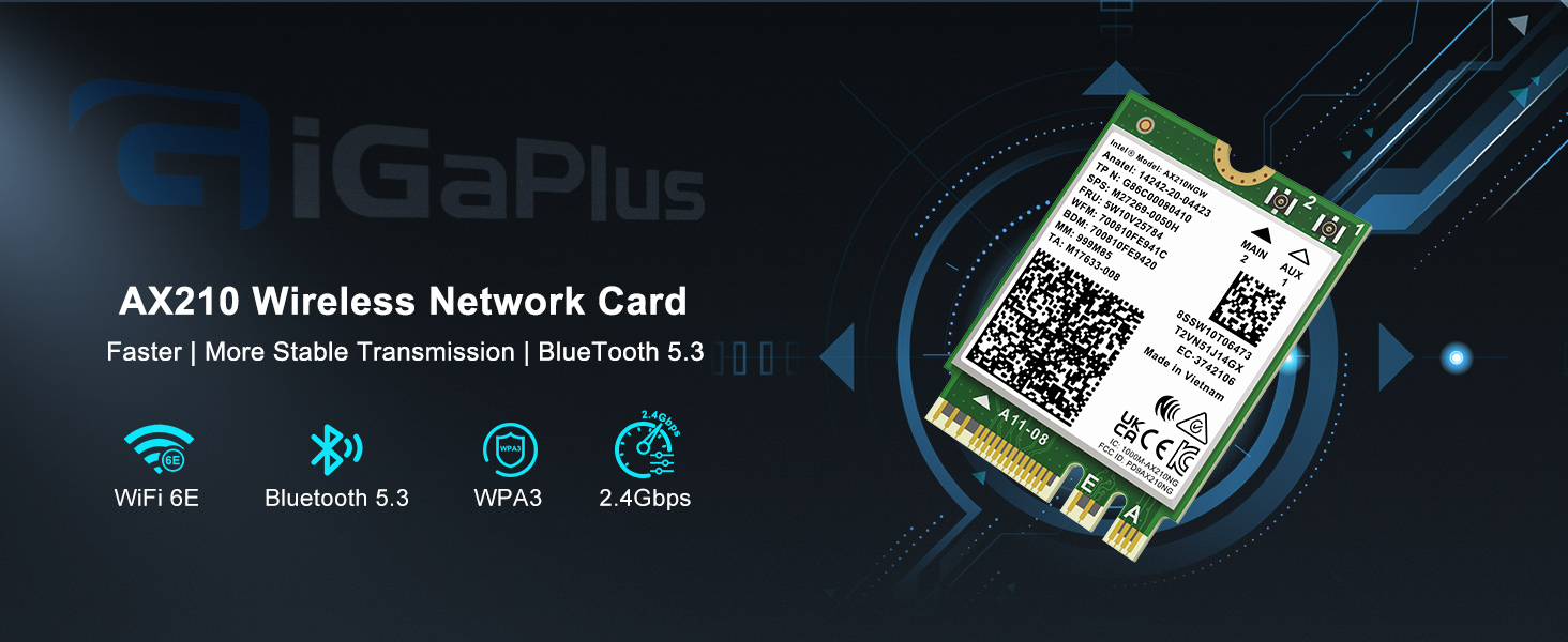 AX210 Network Card