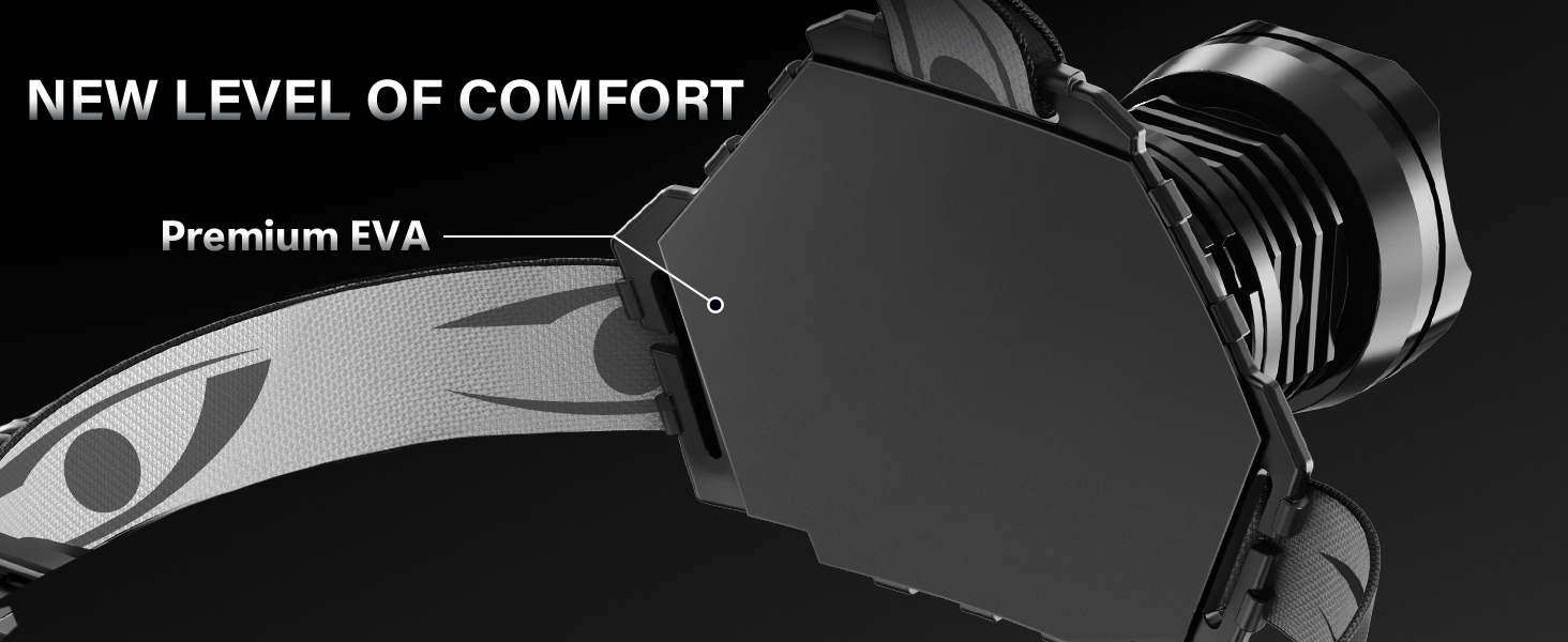 comfortable headlamp