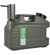 FIRINER 5 Gallon Water Jug, Bpa Free Large Water Jug with Spigot, Automatic Touch Control Water P...