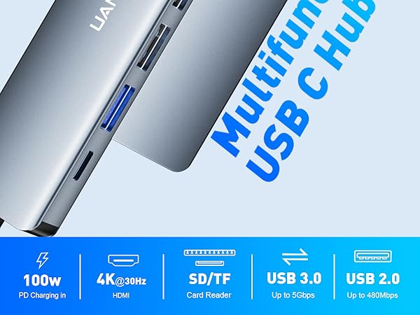 hdmi to usb c hub