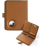 Stouchi AirTag RFID Passport Holder, Premium Vegan Leather Travel Holder with Detachable Magnetic...