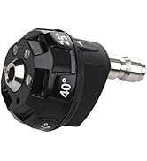 RIDGE WASHER Pressure Washer Nozzle, 6-in-1 Quick Changeover, 4000 PSI, 1/4 Inch Quick Connect