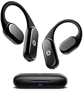 DEMICEA True Wireless Bone Conduction Earphones, OWS Open Ear Headphones with Earhooks, Bluetooth...