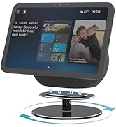 Letlar Adjustable Stand for Echo Show 8 2025 and Echo Show 11, 360° Swivel, Tiltable Aluminium De...